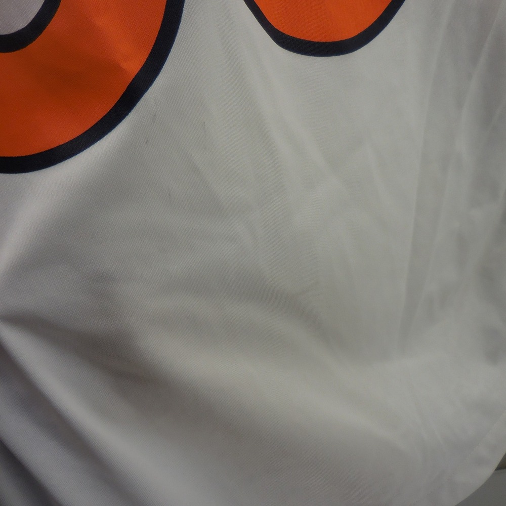 Nike Denver Broncos Javonte Williams 33 NFL Jersey Mens XL White Navy Orange - Picture 3 of 5